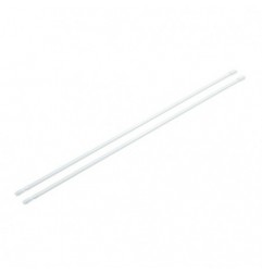 AMIG 7949  
 Portavisillos 2  
 Ø10 x 40/70 mm  
 Acero  
 Blanco