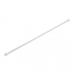 AMIG 7957  
 Portavisillos 4  
 Ø12 x 75/135 mm  
 Acero  
 Blanco