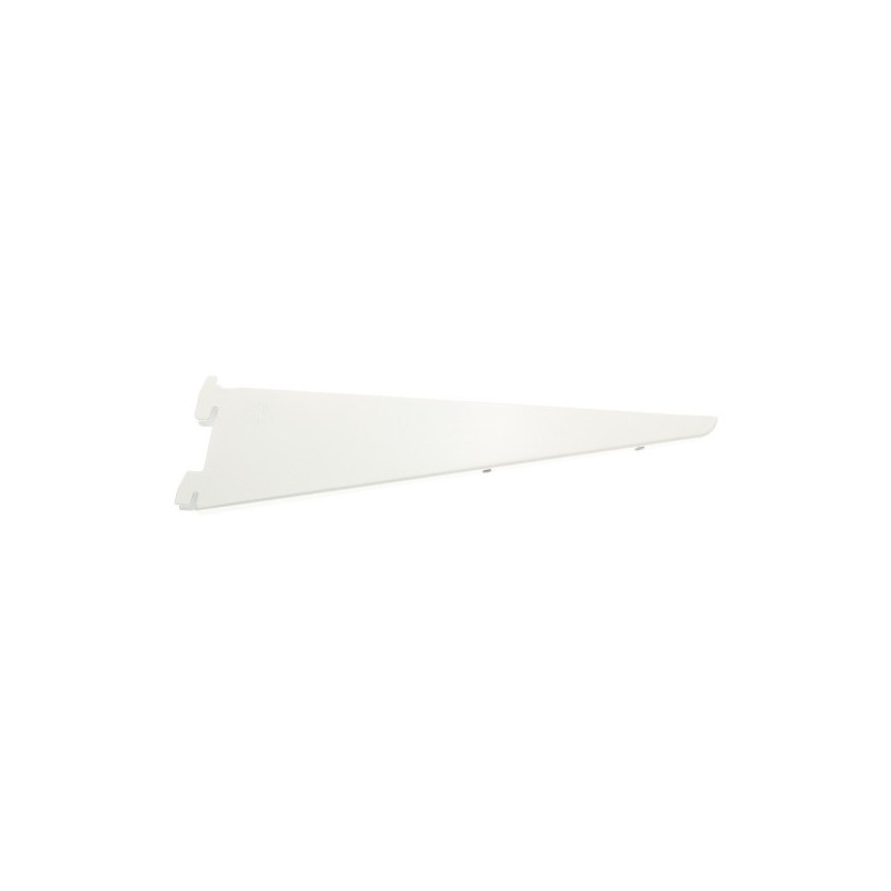 AMIG 8012  
 Soporte doble para estantes 8100  
 37 cm  
 Acero  
 Blanco