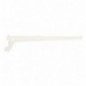 AMIG 8020  
 Soporte para estantes 8600  
 20 cm  
 Acero  
 Blanco