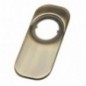AMIG 8051  
 Embellecedor 10  
 165 x 74 mm  
 Latón  
 Cuero