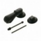 AMIG 8058  
 Aldaba 4  
 115 mm  
 Acero  
 Negro