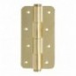 AMIG 8073  
 Bisagra 700  
 150 x 80 x 3 mm  
 Acero  
 Latonado barnizado