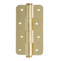 AMIG 8077  
 Bisagra 701  
 150 x 80 x 3 mm  
 Acero  
 Latonado barnizado