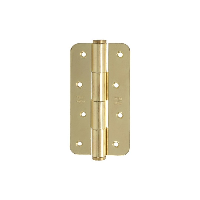 AMIG 8077  
 Bisagra 701  
 150 x 80 x 3 mm  
 Acero  
 Latonado barnizado