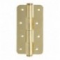 AMIG 8077  
 Bisagra 701  
 150 x 80 x 3 mm  
 Acero  
 Latonado barnizado