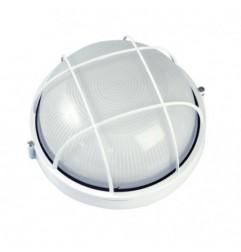 AMIG 8084  
 Plafón 1  
 240 x 125 mm  
 Aluminio  
 Blanco