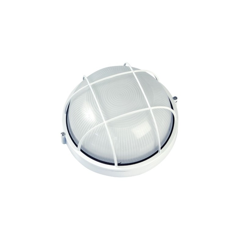 AMIG 8084  
 Plafón 1  
 240 x 125 mm  
 Aluminio  
 Blanco