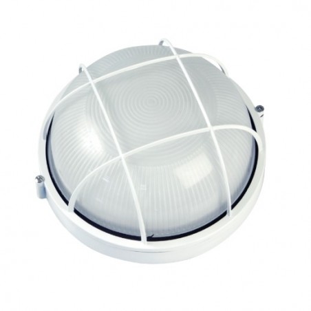 AMIG 8084  
 Plafón 1  
 240 x 125 mm  
 Aluminio  
 Blanco