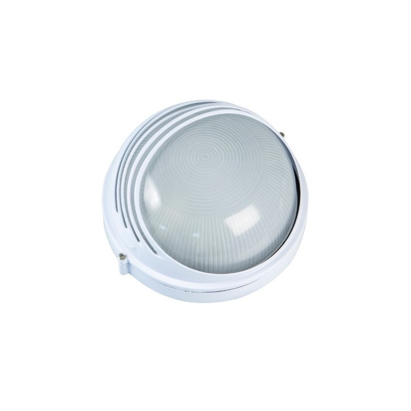 AMIG 8085  
 Plafón 2  
 240 x 125 mm  
 Aluminio  
 Blanco