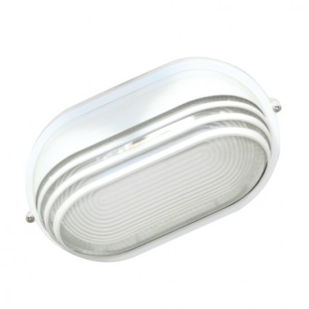 AMIG 8087  
 Plafón 4  
 280 x 160 x 130 mm  
 Aluminio  
 Blanco