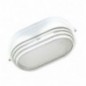 AMIG 8087  
 Plafón 4  
 280 x 160 x 130 mm  
 Aluminio  
 Blanco