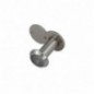 AMIG 8119  
 Mirilla para puerta 3  
 Ø14 35-60 mm  
 Latón  
 Cromado mate