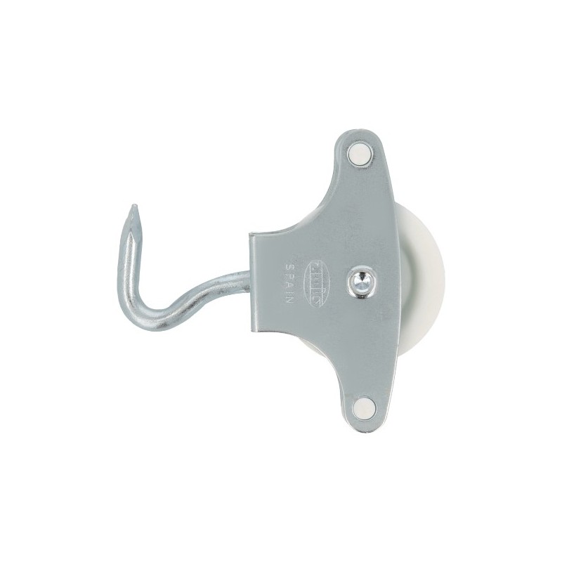 AMIG 8159  
 Polea plástico 5  
 Ø39 mm  
 Acero  
 Zincado
