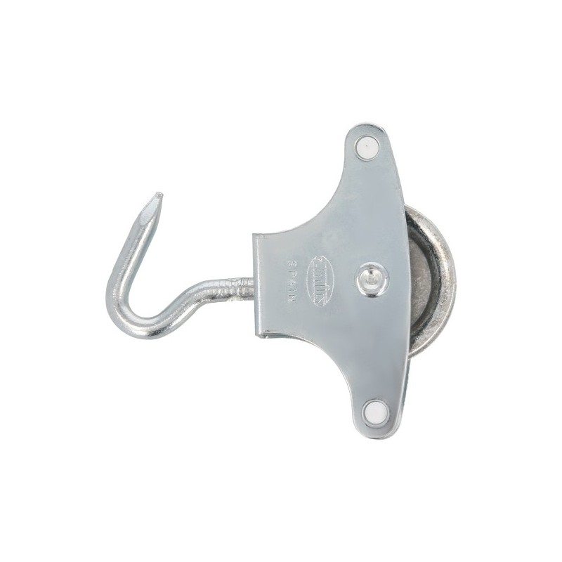 AMIG 8160  
 Polea metálica 6  
 Ø39 mm  
 Acero  
 Zincado