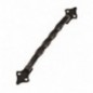 AMIG 8175  
 Tirador 1002  
 90 mm  
 Acero  
 Negro