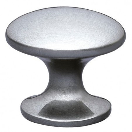 AMIG 8179  
 Pomo 720  
 Ø30 x 25 mm  
 Zamak  
 Níquel cepillado