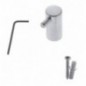 AMIG 8202  
 Colgador 12  
 Ø19 x 43 mm  
 Acero inoxidable 18/8  
 Mate