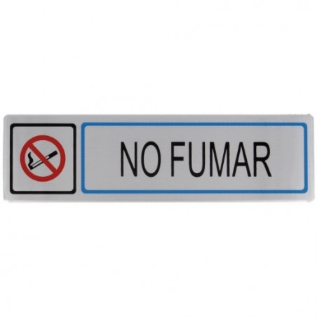 AMIG 8226  
 Placas señalización adhesivas  
 163 x 45 mm  
 Acero inoxidable  
 Mate