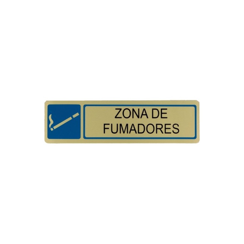 AMIG 8252  
 Placas señalización adhesivas  
 163 x 45 mm  
 Aluminio  
 Oro