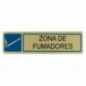 AMIG 8252  
 Placas señalización adhesivas  
 163 x 45 mm  
 Aluminio  
 Oro