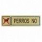 AMIG 8253  
 Placas señalización adhesivas  
 163 x 45 mm  
 Aluminio  
 Oro