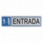 AMIG 8254  
 Placas señalización adhesivas  
 163 x 45 mm  
 Aluminio  
 Oro