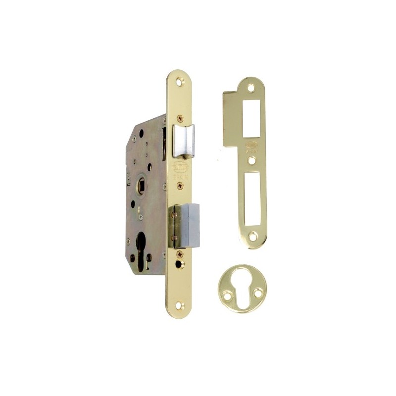 AMIG 8288  
 Cerradura 331  
 50/47  
 Acero  
 Latonado barnizado