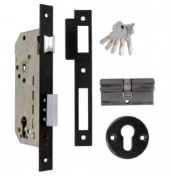 AMIG 8293  
 Cerradura 340  
 50/85  
 Acero  
 Negro