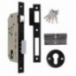 AMIG 8293  
 Cerradura 340  
 50/85  
 Acero  
 Negro
