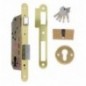 AMIG 8294  
 Cerradura 341  
 50/85  
 Acero  
 Cromado mate
