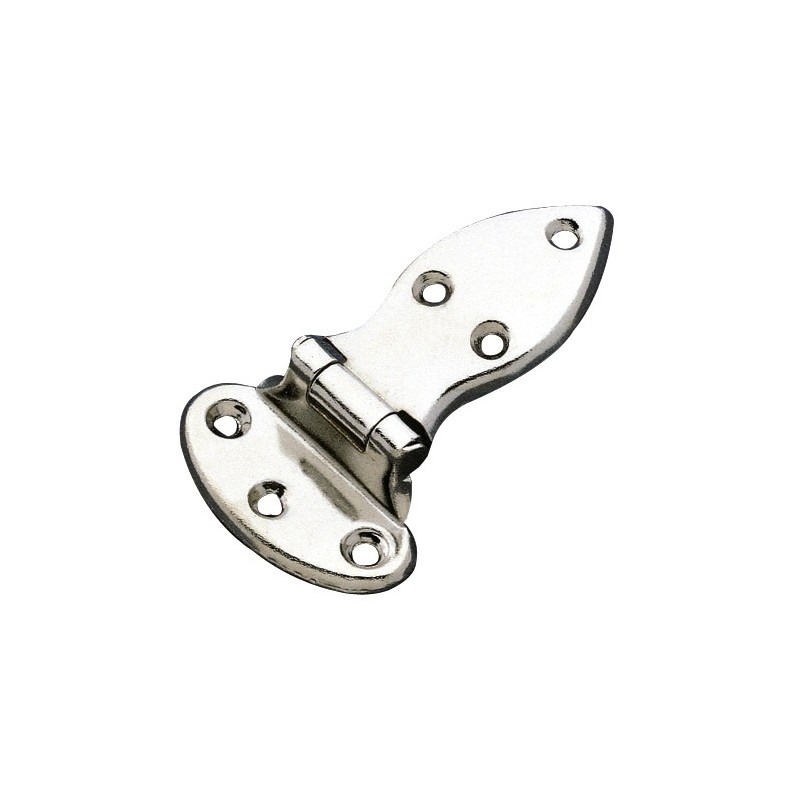 AMIG 83  
 Bisagra 2  
 80 x 46 mm  
 Acero  
 Niquelado