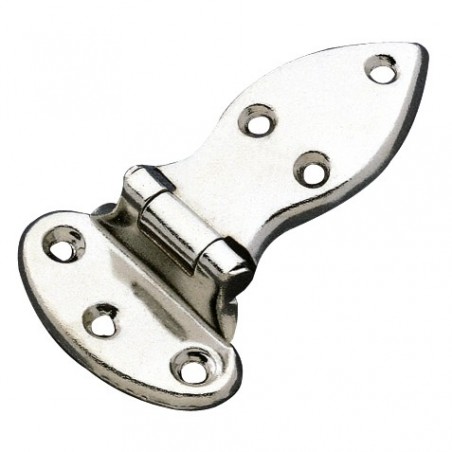 AMIG 83  
 Bisagra 2  
 80 x 46 mm  
 Acero  
 Niquelado