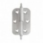 AMIG 8353  
 Bisagra 2060  
 70 x 50 x 1,5 mm  
 Acero inoxidable 18/8  
 Mate - Derecha