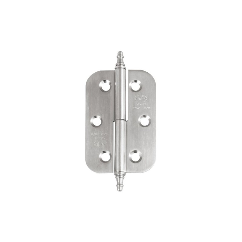 AMIG 8354  
 Bisagra 2060  
 70 x 50 x 1,5 mm  
 Acero inoxidable 18/8  
 Mate - Izquierda