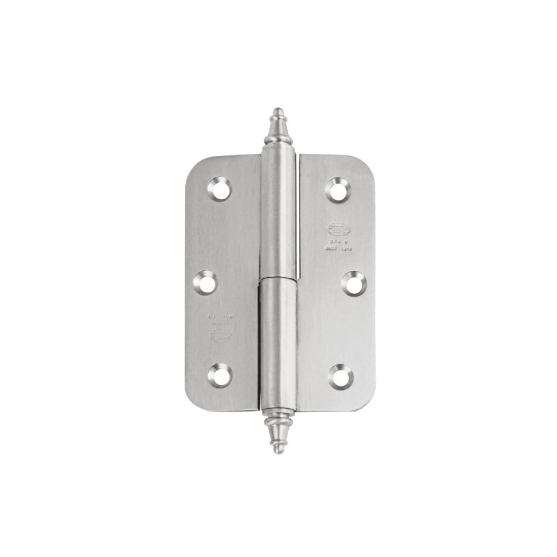 AMIG 8356  
 Bisagra 2070  
 80 x 60 x 2,5 mm  
 Acero inoxidable 18/8  
 Mate - Izquierda