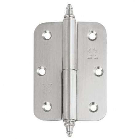AMIG 8357  
 Bisagra 2070  
 100 x 70 x 2,5 mm  
 Acero inoxidable 18/8  
 Mate - Derecha