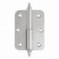 AMIG 8357  
 Bisagra 2070  
 100 x 70 x 2,5 mm  
 Acero inoxidable 18/8  
 Mate - Derecha