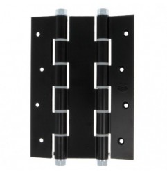AMIG 8368  
 Bisagra doble acción 3035  
 180 x 133 x 4 mm  
 Aluminio  
 Negro