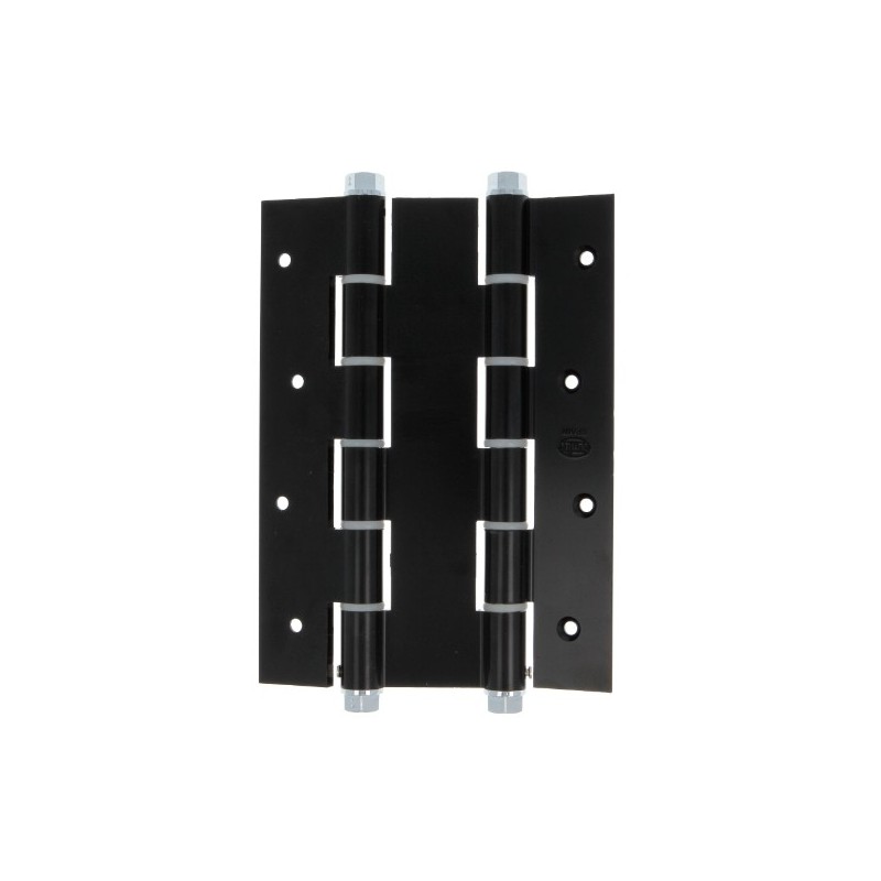 AMIG 8368  
 Bisagra doble acción 3035  
 180 x 133 x 4 mm  
 Aluminio  
 Negro