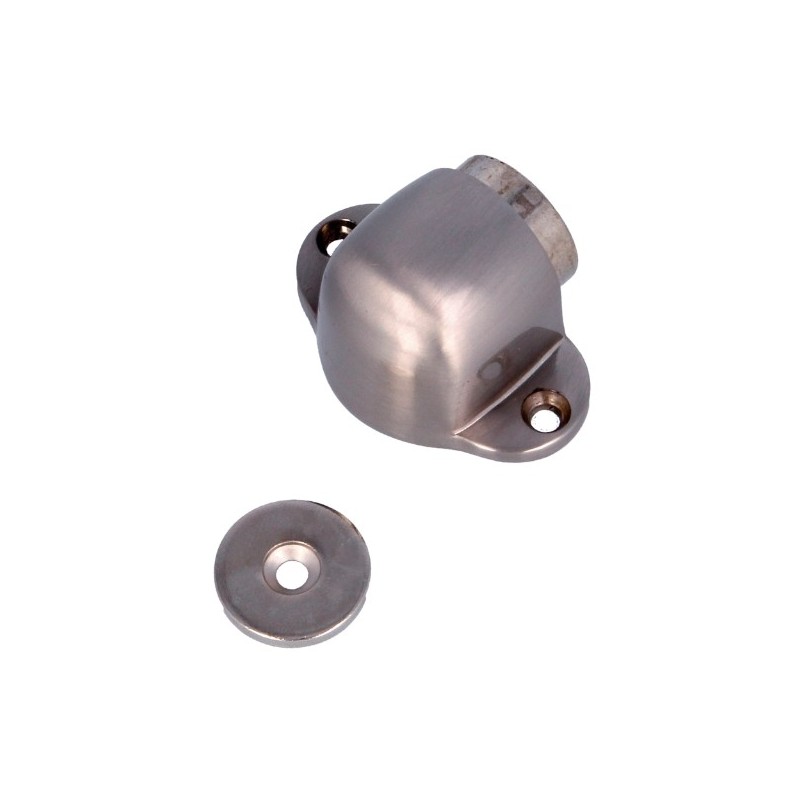 AMIG 8384  
 Tope puerta magnético 700  
 44 x 40 mm  
 Zamak  
 Níquel cepillado