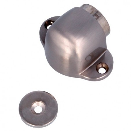 AMIG 8384  
 Tope puerta magnético 700  
 44 x 40 mm  
 Zamak  
 Níquel cepillado