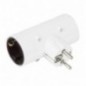 AMIG 8397  
 Adaptador schuko de 2 vías 3207  
 85 x 100 x 43 mm  
 Policarbonato  
 Blanco