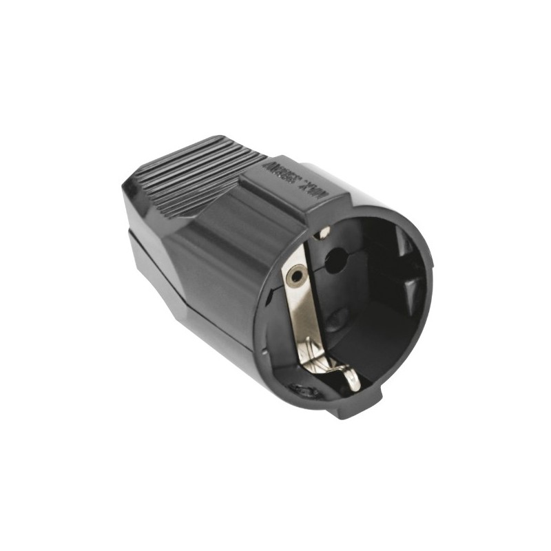 AMIG 8404  
 Base aérea schuko 3241  
 Polipropileno  
 Negro