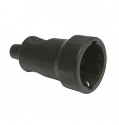 AMIG 8405  
 Base aérea schuko 3243  
 80 x 53 mm  
 Polipropileno  
 Negro