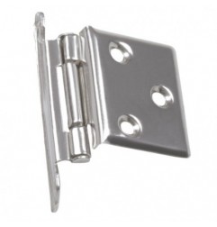 AMIG 85  
 Bisagra 6  
 Acero inoxidable 18/8  
 Brillo