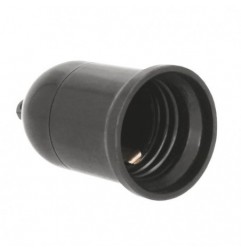 AMIG 8506  
 Portalámparas 3930  
 E-27  
 Policarbonato  
 Negro