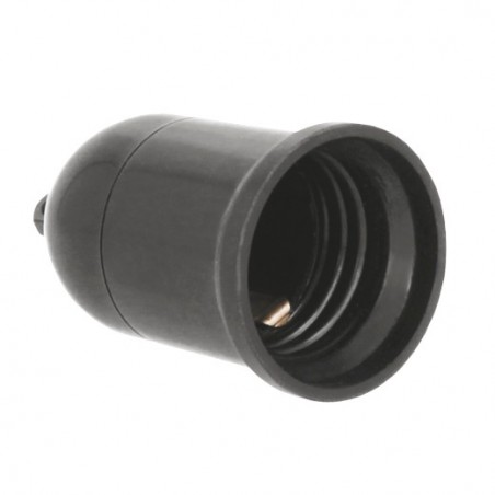 AMIG 8506  
 Portalámparas 3930  
 E-27  
 Policarbonato  
 Negro