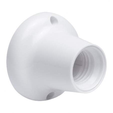 AMIG 8508  
 Portalámparas 3932  
 E-27  
 Policarbonato  
 Blanco