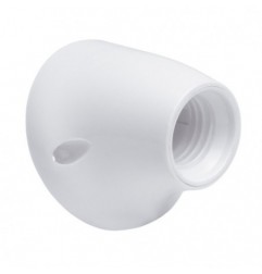 AMIG 8509  
 Portalámparas 3933  
 E-27  
 Policarbonato  
 Blanco